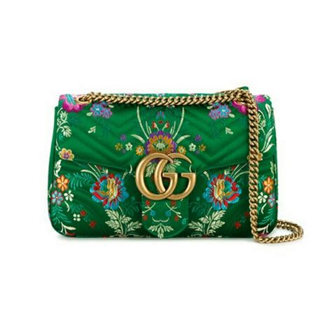 gucci green floral wallet|green Gucci wallet with zipper.